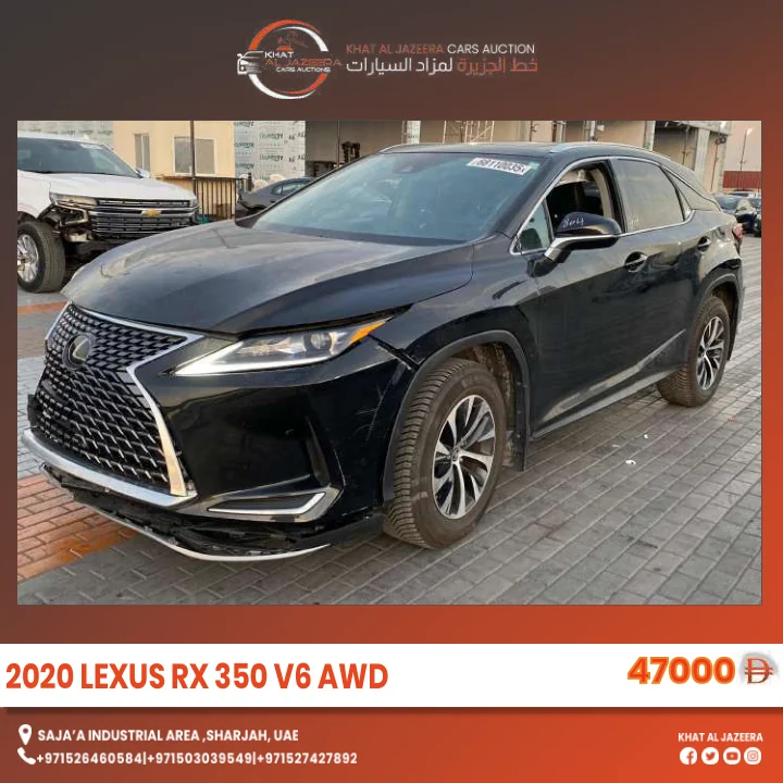 2020 LEXUS RX 350 V6 AWD
