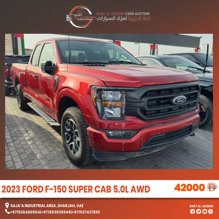 2023 FORD F-150 SUPER CAB 5.0L AWD
