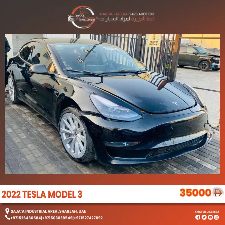 2022 TESLA MODEL