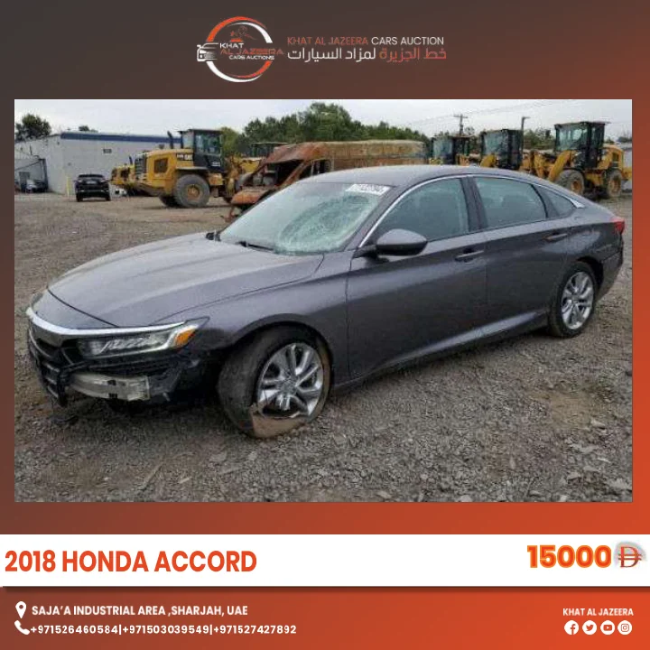 2018 HONDA ACCORD