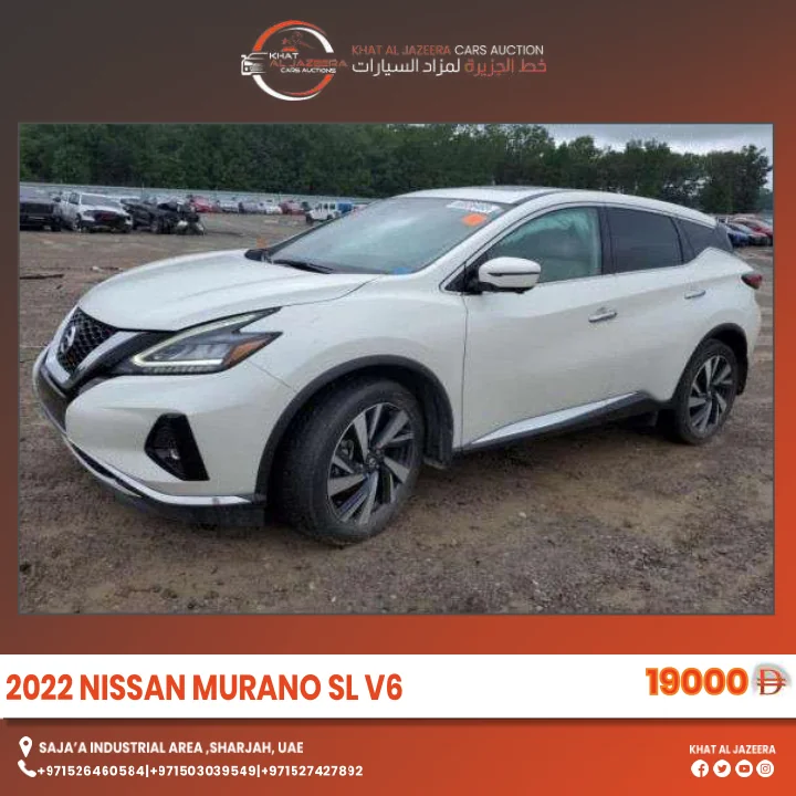 2022 NISSAN MURANO SL V6