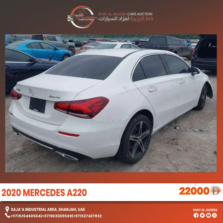 2020 MERCEDES A220
