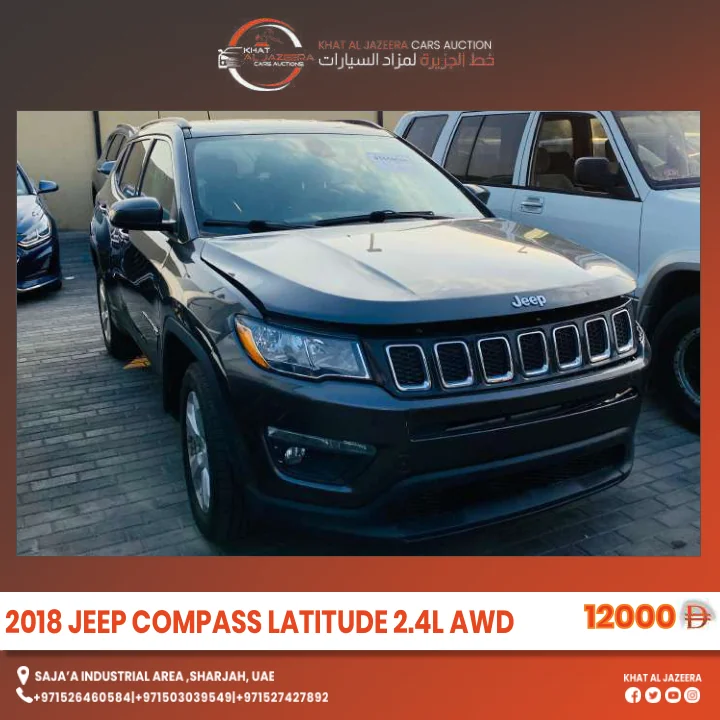 2018 JEEP COMPASS LATITUDE 2.4L AWD